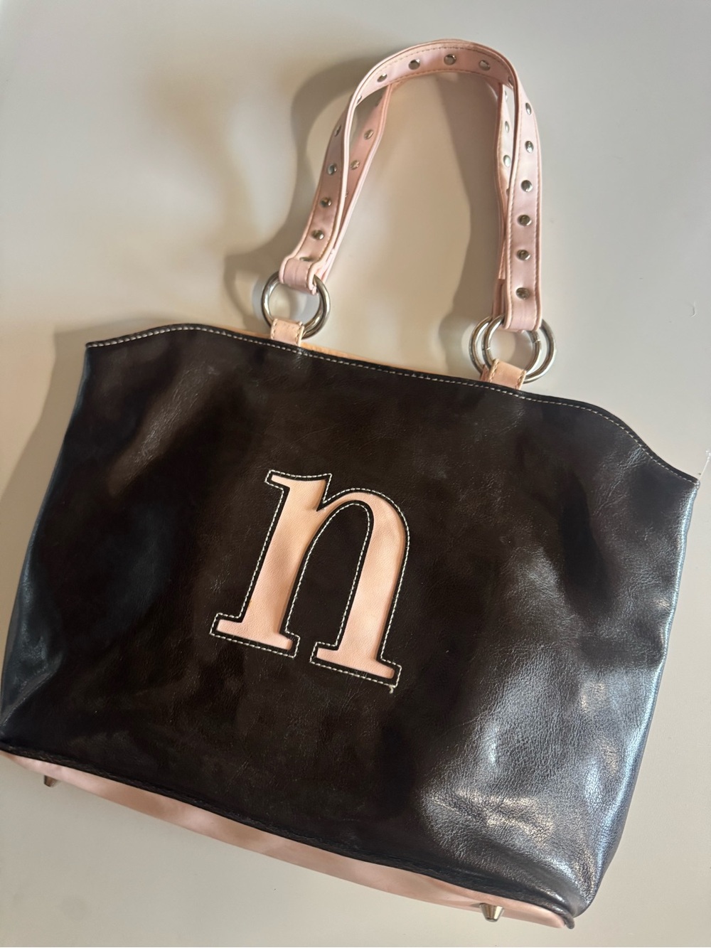 Y2K initial ‘N’ bag